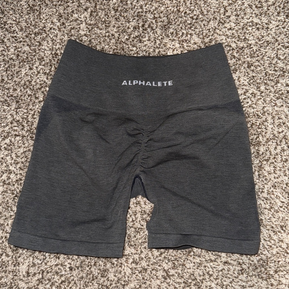 Alphalete Grey Amplify Shorts